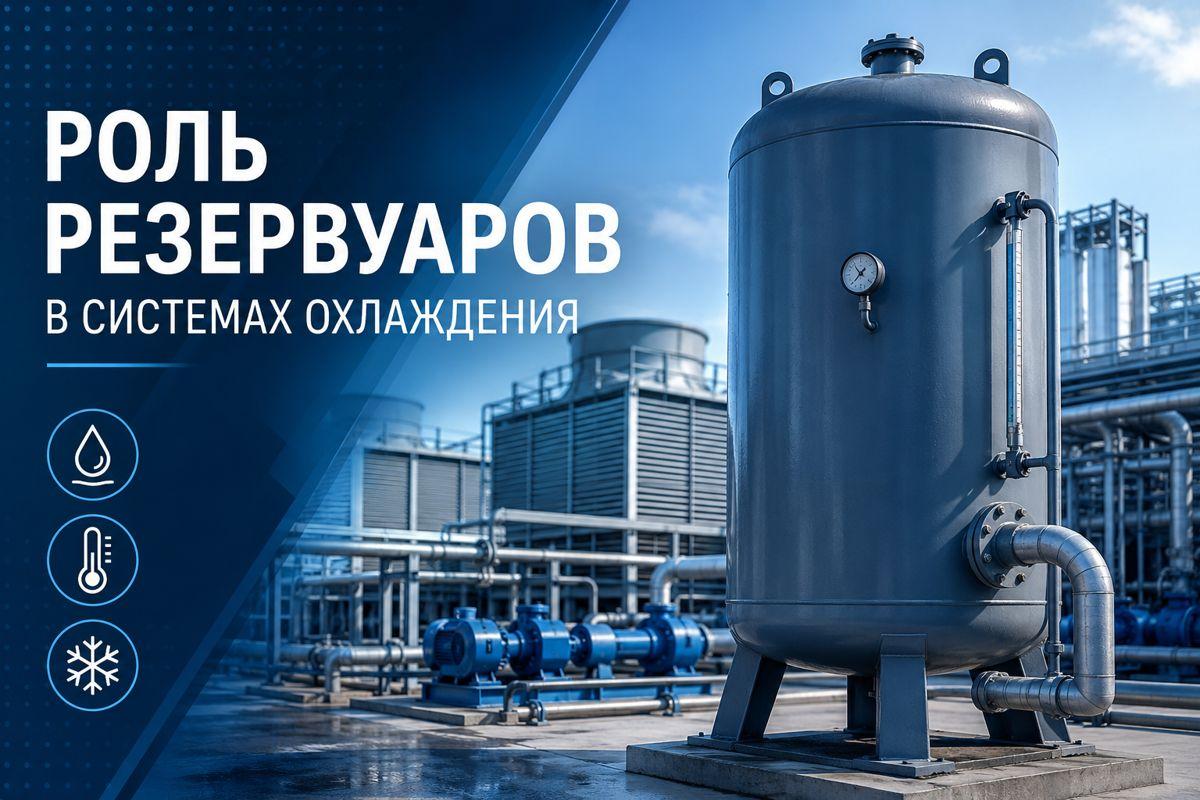 Роль резервуаров в системах охлаждения. Для чего они применяются?